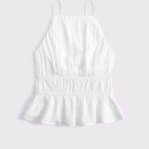 Abercrombie & Fitch Smocked Halter Top